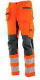 Spodnie do pasa monterskie MONTER HI-VIS
