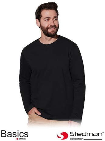 T-SHIRT Męski Długi Rękaw ST2500 BLO