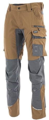 Spodnie do pasa MOTIONFLEX Brązowy + Charcoal