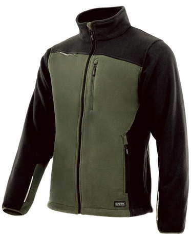 Ciepły Polar COMFORT PLUS SARA WORKWEAR Szaro Czarny
