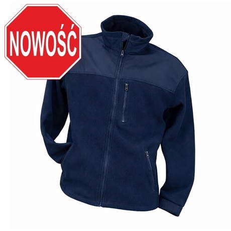 Bluza polarowa męska granat 989