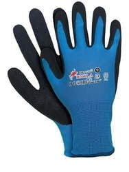 Rękawice robocze elastyczne nylonowo lateksowe RNYLA NB