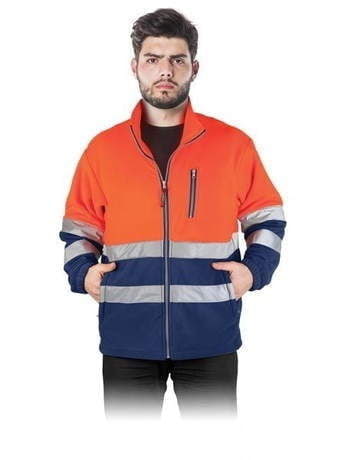 Bluza Polarowa Odblaskowa POLSTRIP PG