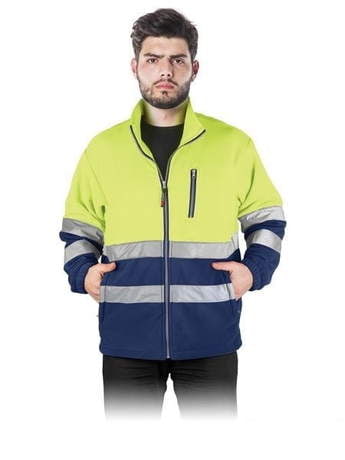 Bluza Polarowa Odblaskowa POLSTRIP YG