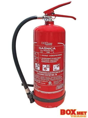 Gaśnica Proszkowa BX-GP-4XABC-O C