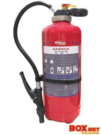 Gaśnica Proszkowa BX-GP-6XABC-N C