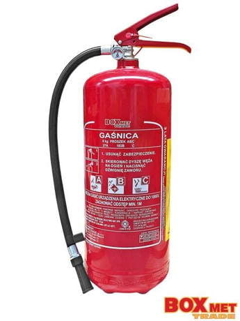 Gaśnica Proszkowa BX-GP-6XABC-O-E C
