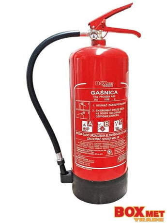 Gaśnica Proszkowa BX-GP-6XABC-P C