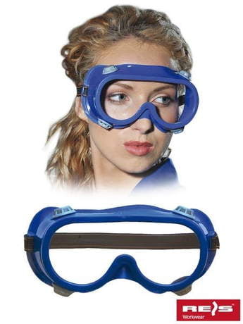 Gogle Ochronne GOG-AIR-BLUE TN UNI