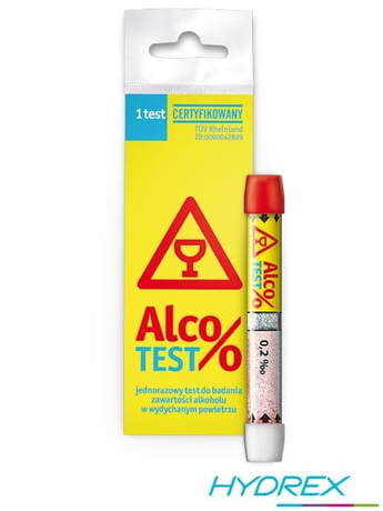 AlkoTest Jednorazowy ALKOTEST