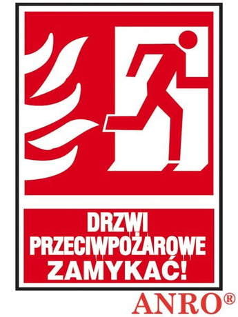 Drzwi Przeciwpożarowe ZAMYKAĆ