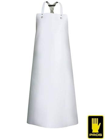 Fartuch biały Wodoochronny  AJ-FWFOOD099 W