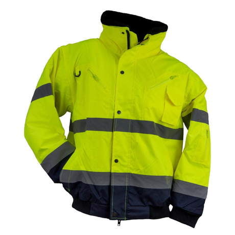 Kurtka Ocieplana Odblaskowa 3in1 YELLOW