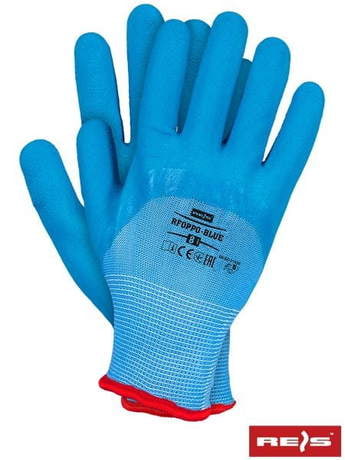 Rękawice Robocze RFOPPO-BLUE NN