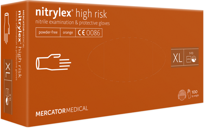 Rękawice Robocze NITRYLEX High Risk