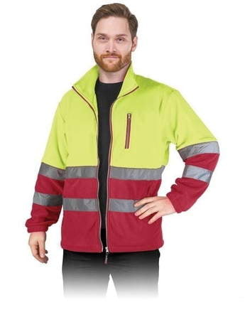 Bluza Polarowa Odblaskowa POLSTRIP YC