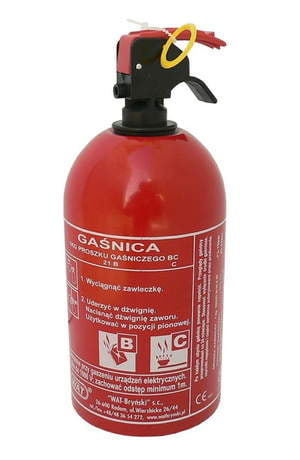Gaśnica Proszkowa 1 KG GP-1Z BC/S 42868