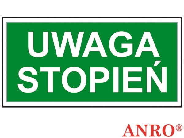 Znak Uwaga Stopień