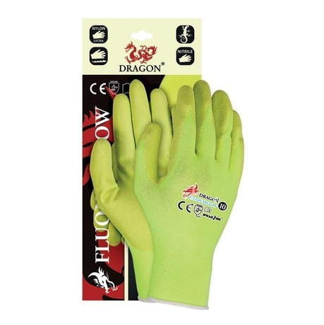 Rękawice Robocze FLUON Yellow