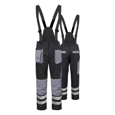 SPODNIE DO PASA PROMAN DUAL COTTON 250 SZARE