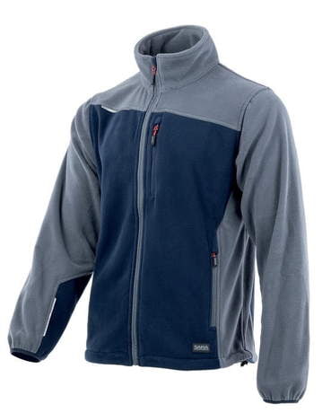 Ciepły Polar COMFORT PLUS SARA WORKWEAR Szaro Granatowy