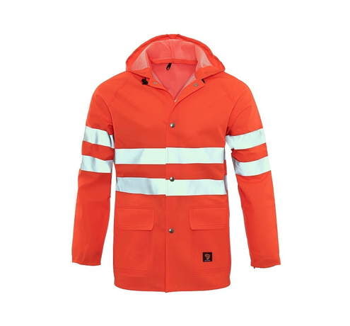PROBALTIC KURTKA PRZECIWDESZCZOWA FLUO ORANGE