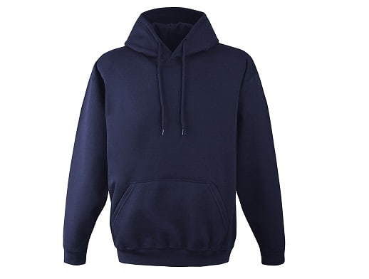BLUZA Z KAPTUREM 280G GRANATOWA