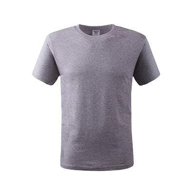 T-SHIRT MC180 SZARY MELANŻ