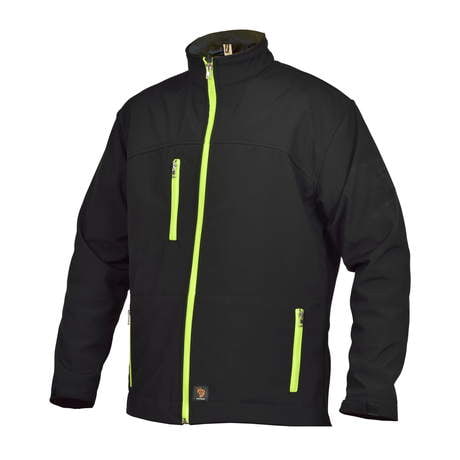 SOFTSHELL KURTKA CZARNA