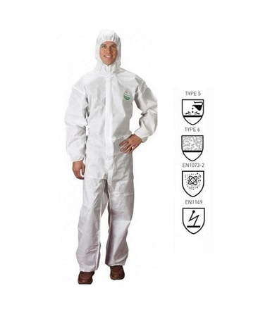 KOMBINEZON OCHRONNY LAKELAND SAFEGARD 76 WHITE