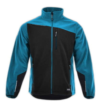 Ciepły Polar COMFORT PLUS SARA WORKWEAR Niebieko Czarny
