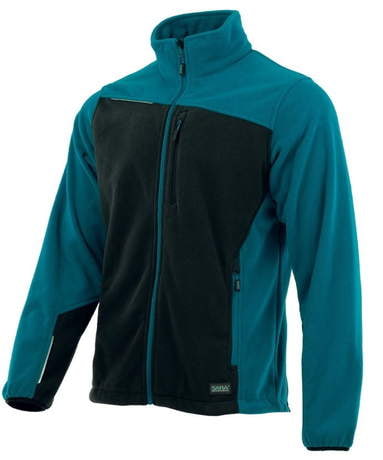 Ciepły Polar COMFORT PLUS SARA WORKWEAR Niebieko Czarny
