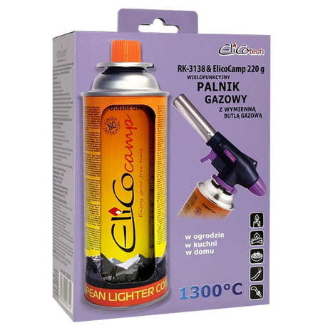 Palnik wielofunkcyjny ZESTAW RK3138+GAZ220g