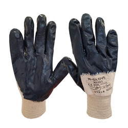 Rękawice Robocze do paliwa powleczone nitrylem M-GLOVE N3201