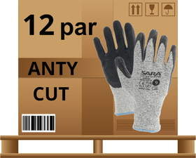 Rękawice antyprzecięciowe lateksowe R CUT RPN006