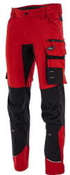 Spodnie do pasa MOTIONFLEX Ciemnoczerwony + Czarny