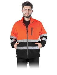 Bluza Polarowa Odblaskowa POLSTRIP PB