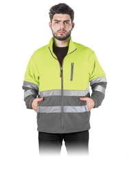 Bluza Polarowa Odblaskowa POLSTRIP YS