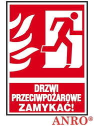 Drzwi Przeciwpożarowe ZAMYKAĆ