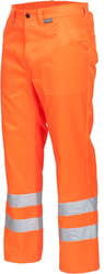 Spodnie Do Pasa Odblaskowe Drogowiec Standard Pomarańczowe