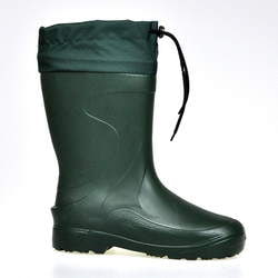 Kalosz Damski 53013 VERONA oliwka kołnierz