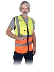 Kamizelka Ostrzegawcza KOS-ZIP YP