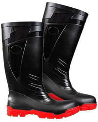 Kalosz Bezpieczny 13161 Terminator S5 ATF czarno-czerwony