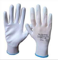 Rękawice Robocze PU1001W4131X białe