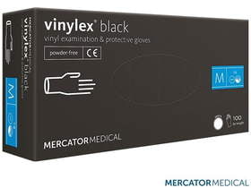 Rękawice vinylowe czarne RMM-VINYLEX-PF