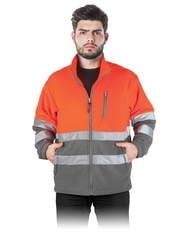 Bluza Polarowa Odblaskowa POLSTRIP PS