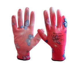 Rękawice Ochronne FLOWERS Pink PU