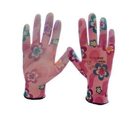 Rękawice Robocze FLOWERS Violet PU
