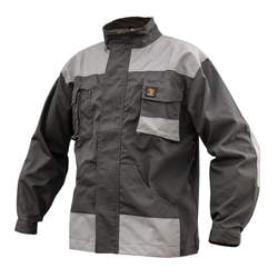 Kurtka z kołnierzem PROMAN SZARA