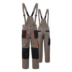 SPODNIE DO PASA PROMAN DUAL COTTON 250 BIAŁE
